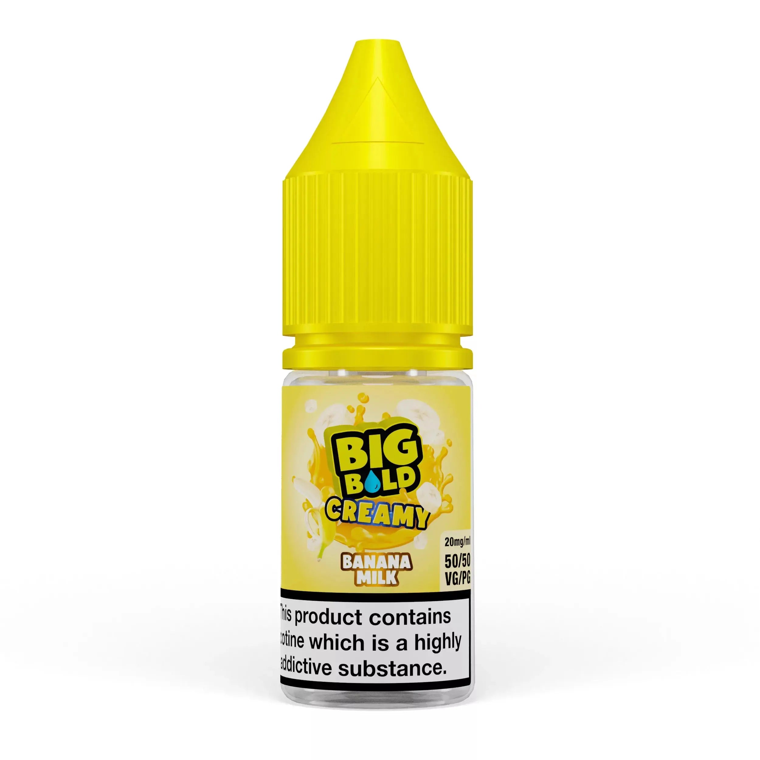 Banana Milk Big Bold Nic Salts Big Bold