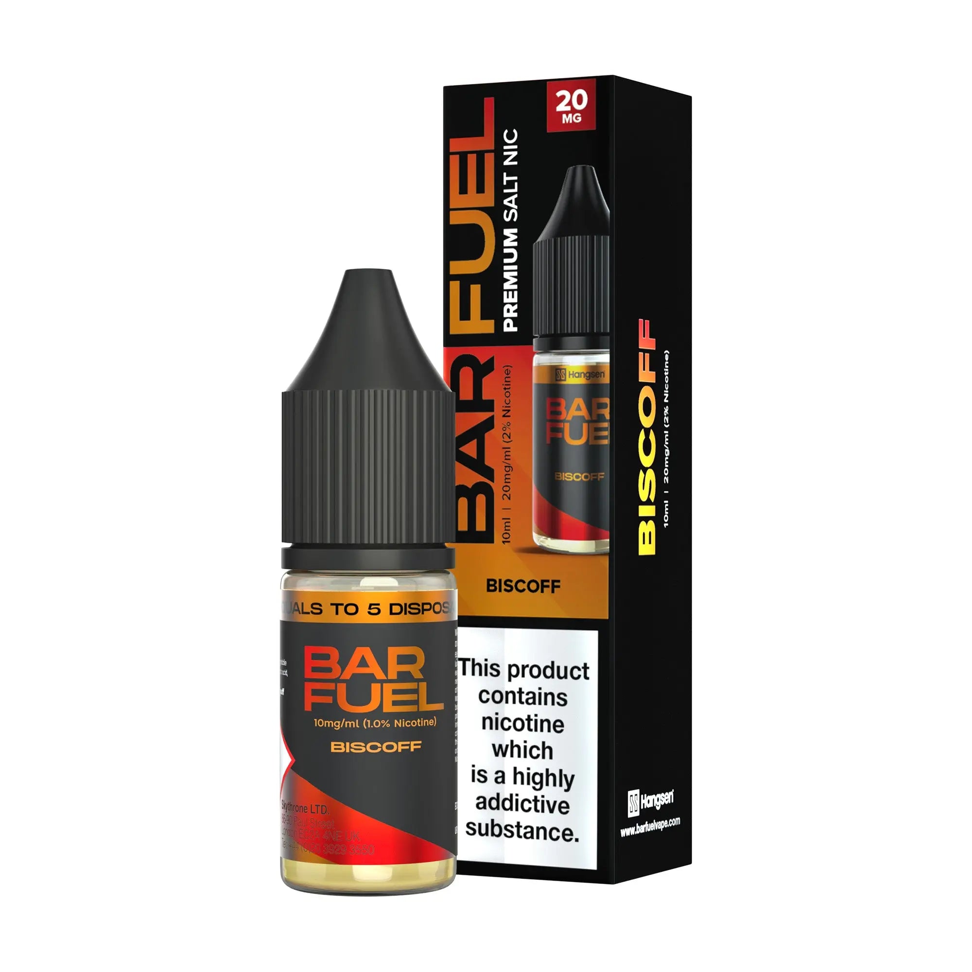 Biscoff Hangsen Bar Fuel Nic Salts Hangsen