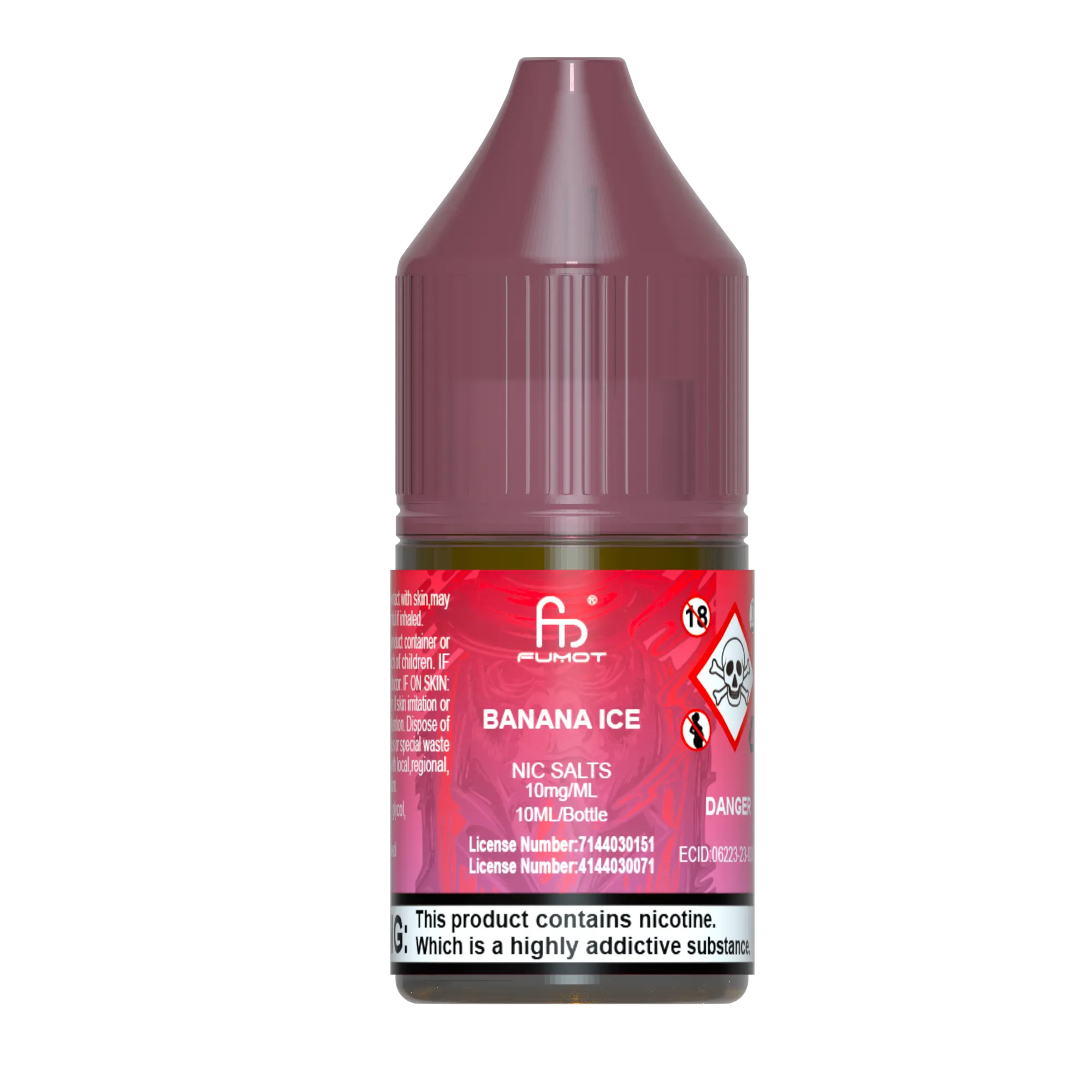 Banana Ice R and M Nic Salts - Fumot R&M