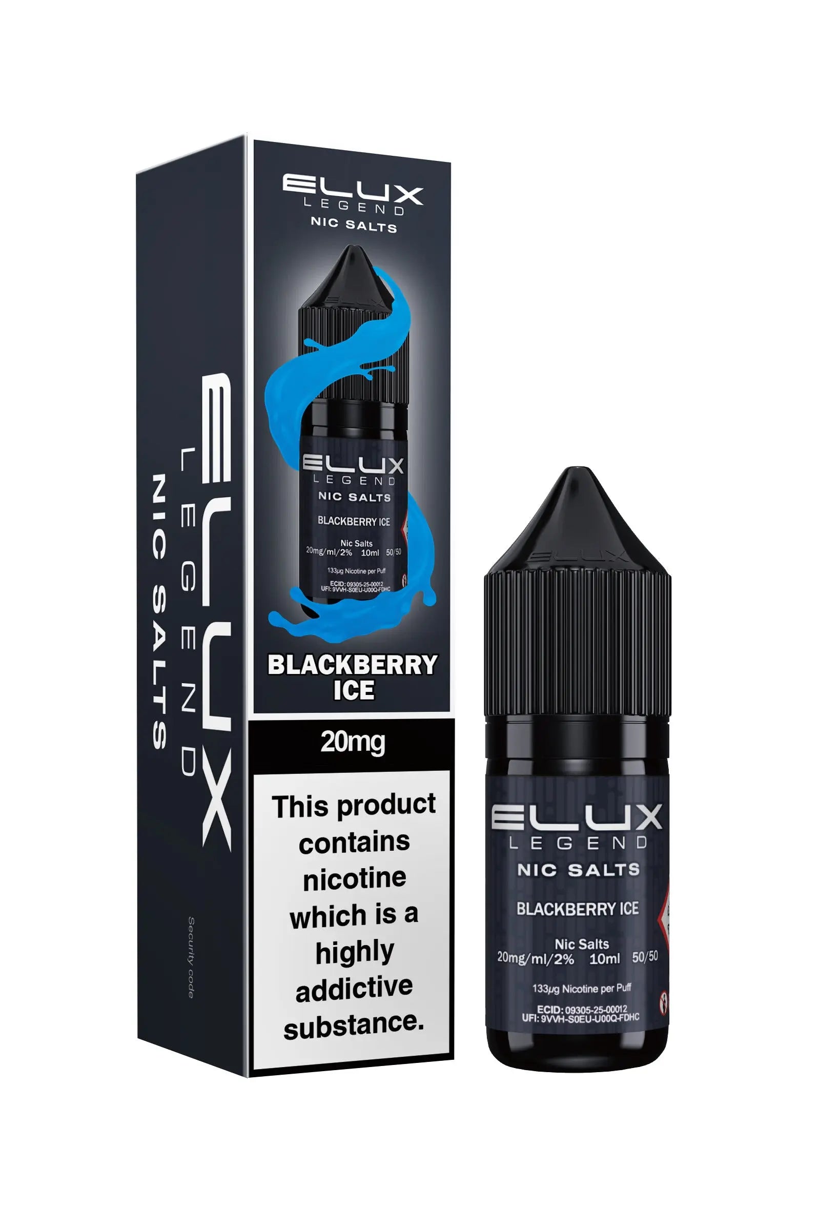 Blackberry Ice ELUX Legend Nic Salts Elux