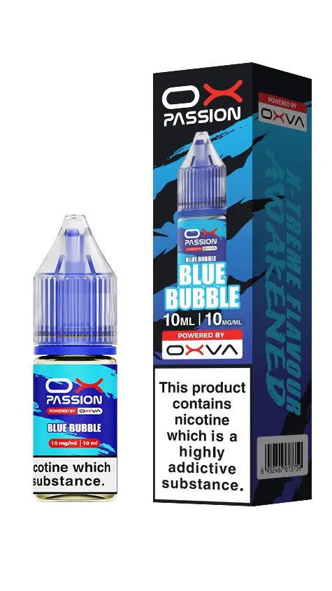 Blue Bubble Ox Passion Nic Salts By OXVA OX PASSION
