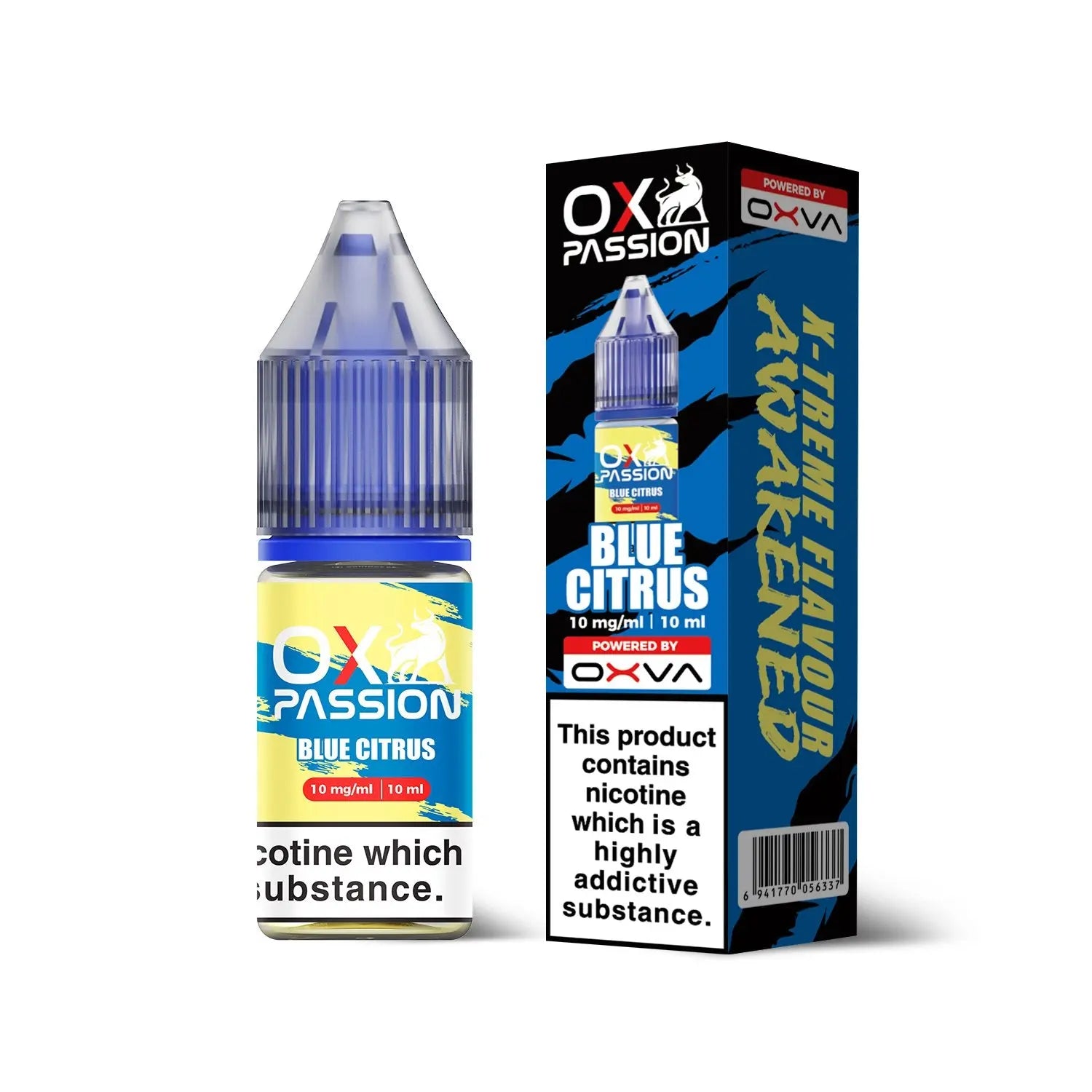 Blue Citrus Ox Passion Nic Salts By OXVA OX PASSION