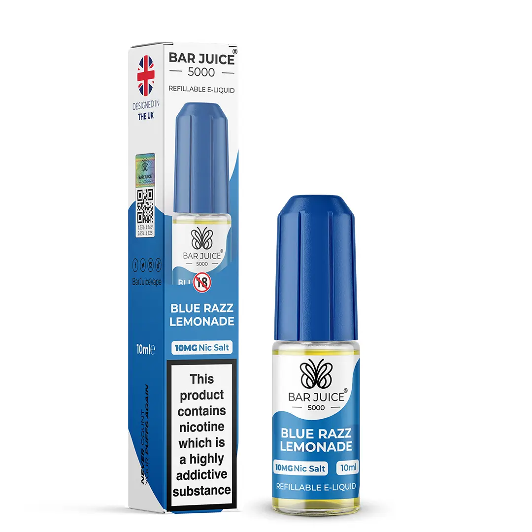 Blue Razz Lemonade Bar Juice 5000 Nic Salts Bar Juice