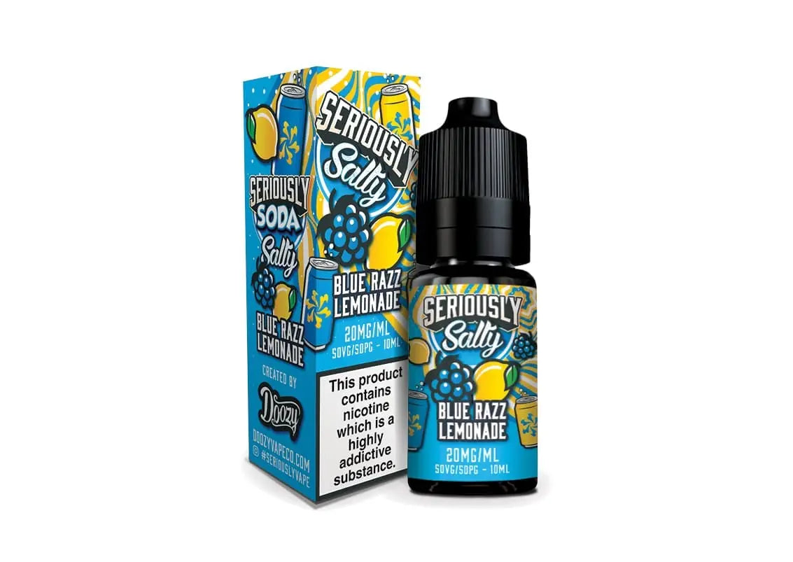 Blue Razz Lemonade Doozy Seriously Salty Nic Salts Doozy