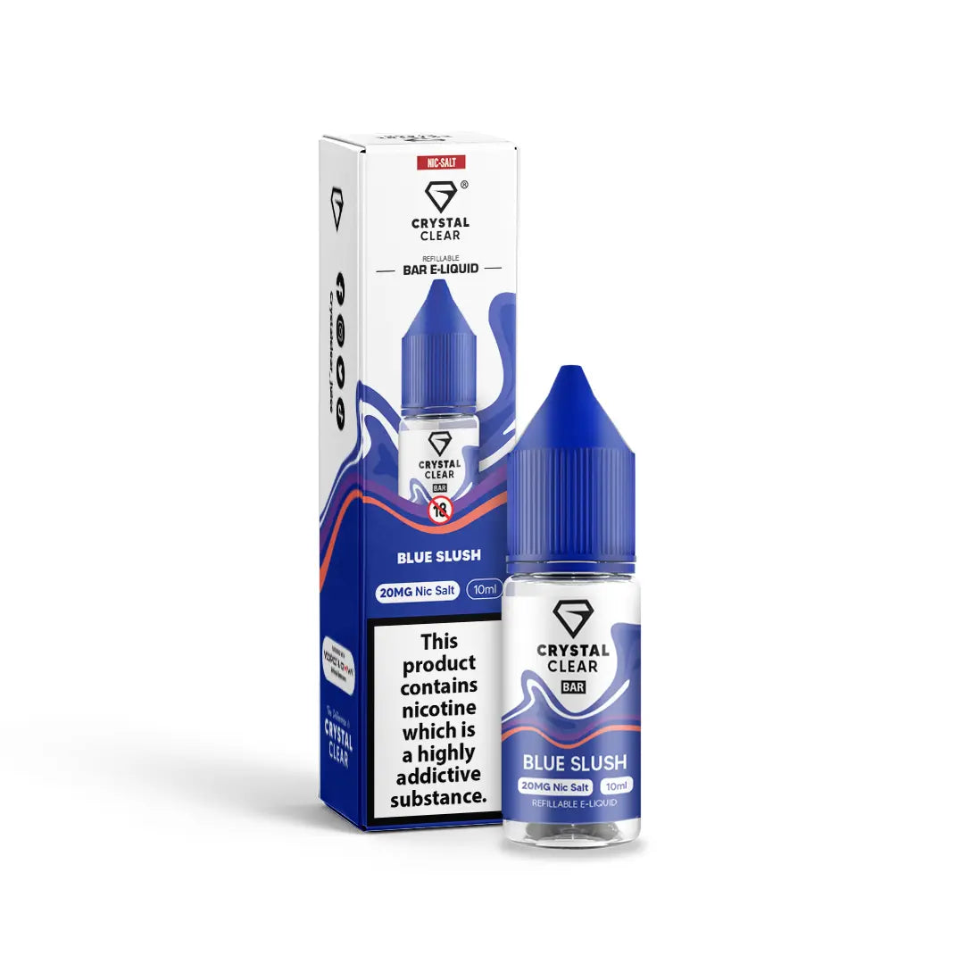 Blue Slush Crystal Clear - Bar Nic Salts Crystal Clear