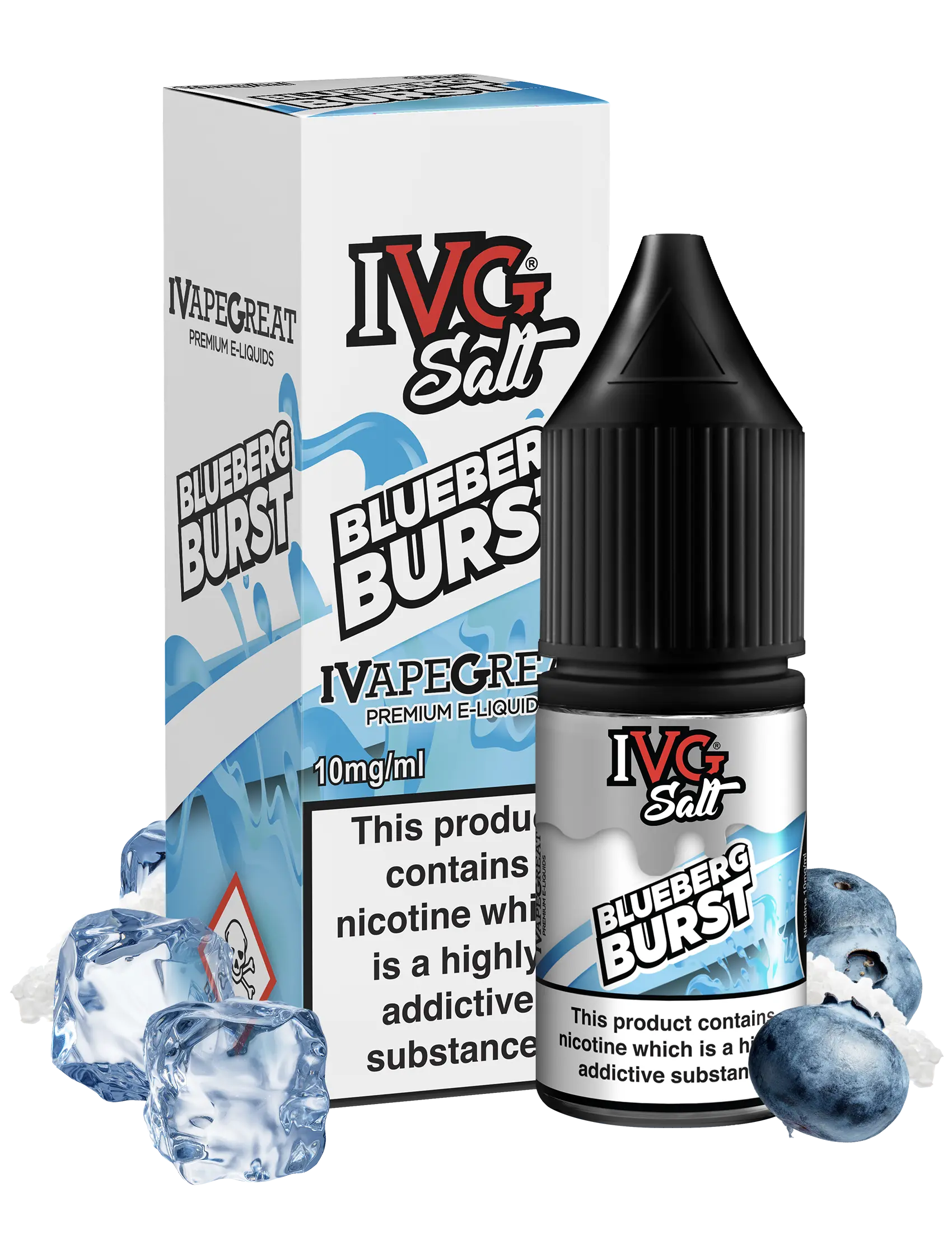 Blueberg Burst IVG Nic Salts IVG