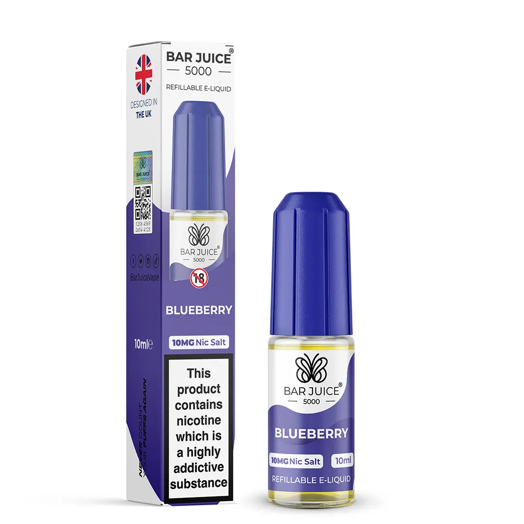 Blueberry Bar Juice 5000 Nic Salts Bar Juice