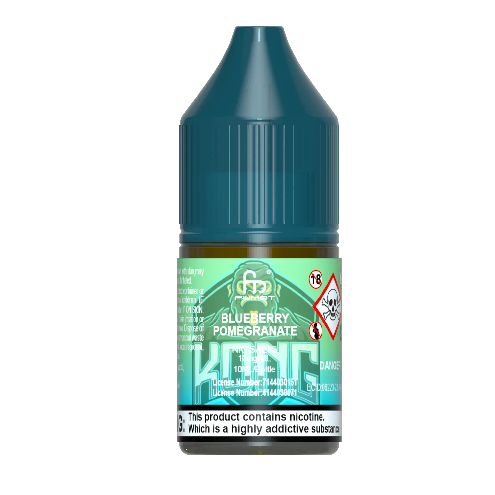 Blueberry Pomegranate R and M Nic Salts - Fumot R&M