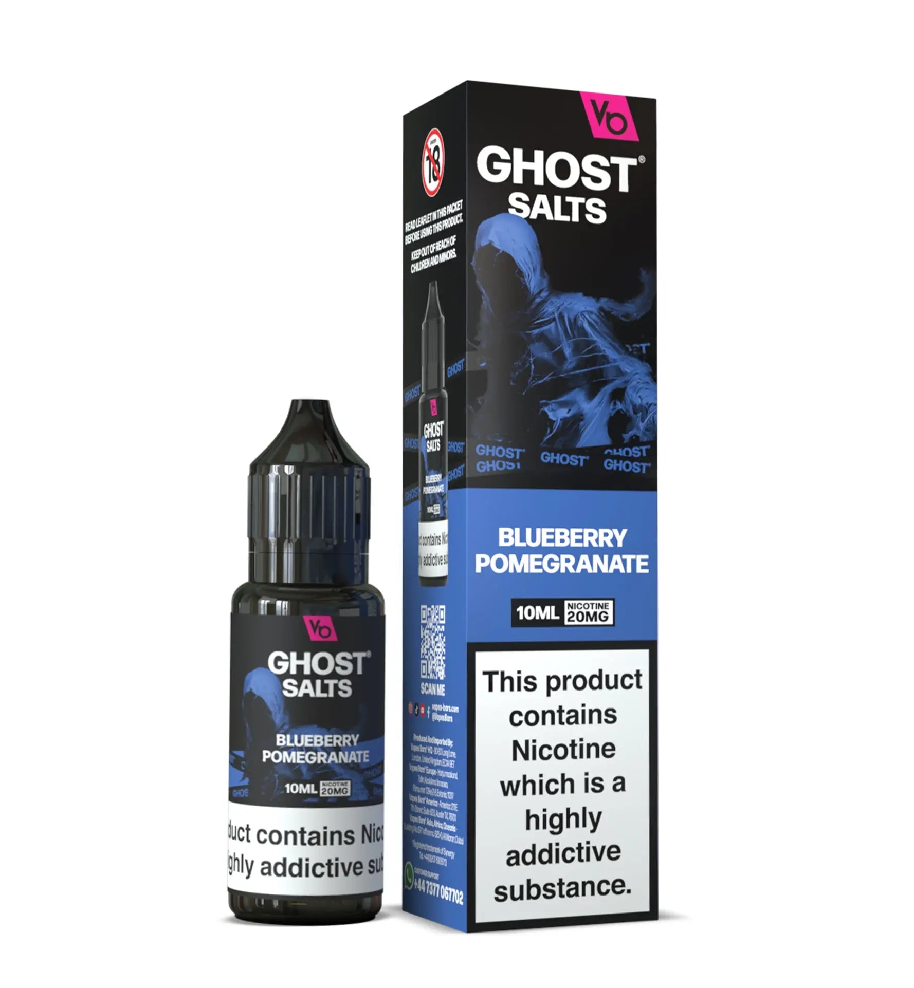 Blueberry Pomegranate Ghost Salts Nic Salts Ghost Salts
