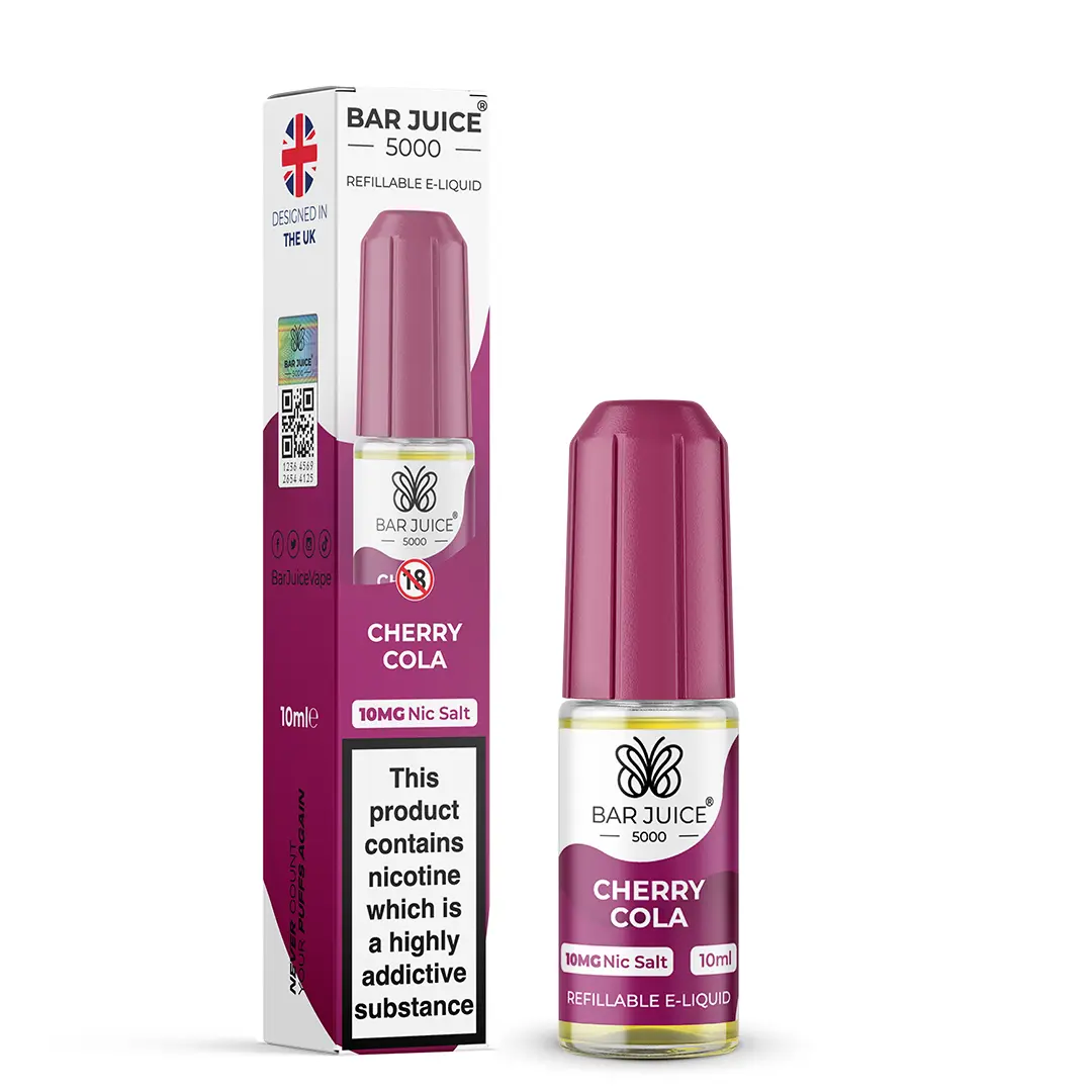 Cherry Cola Bar Juice 5000 Nic Salts Bar Juice