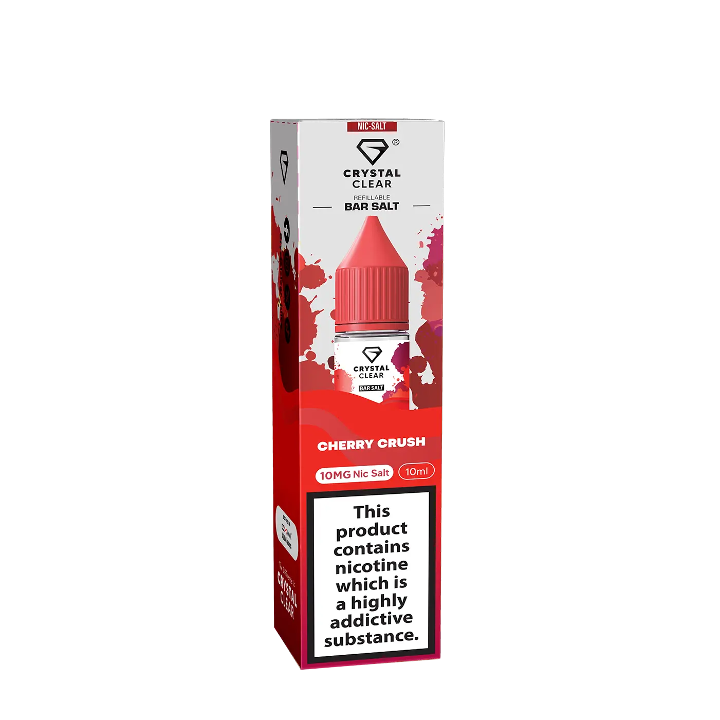 Cherry Crush Crystal Clear - Bar Nic Salts Crystal Clear