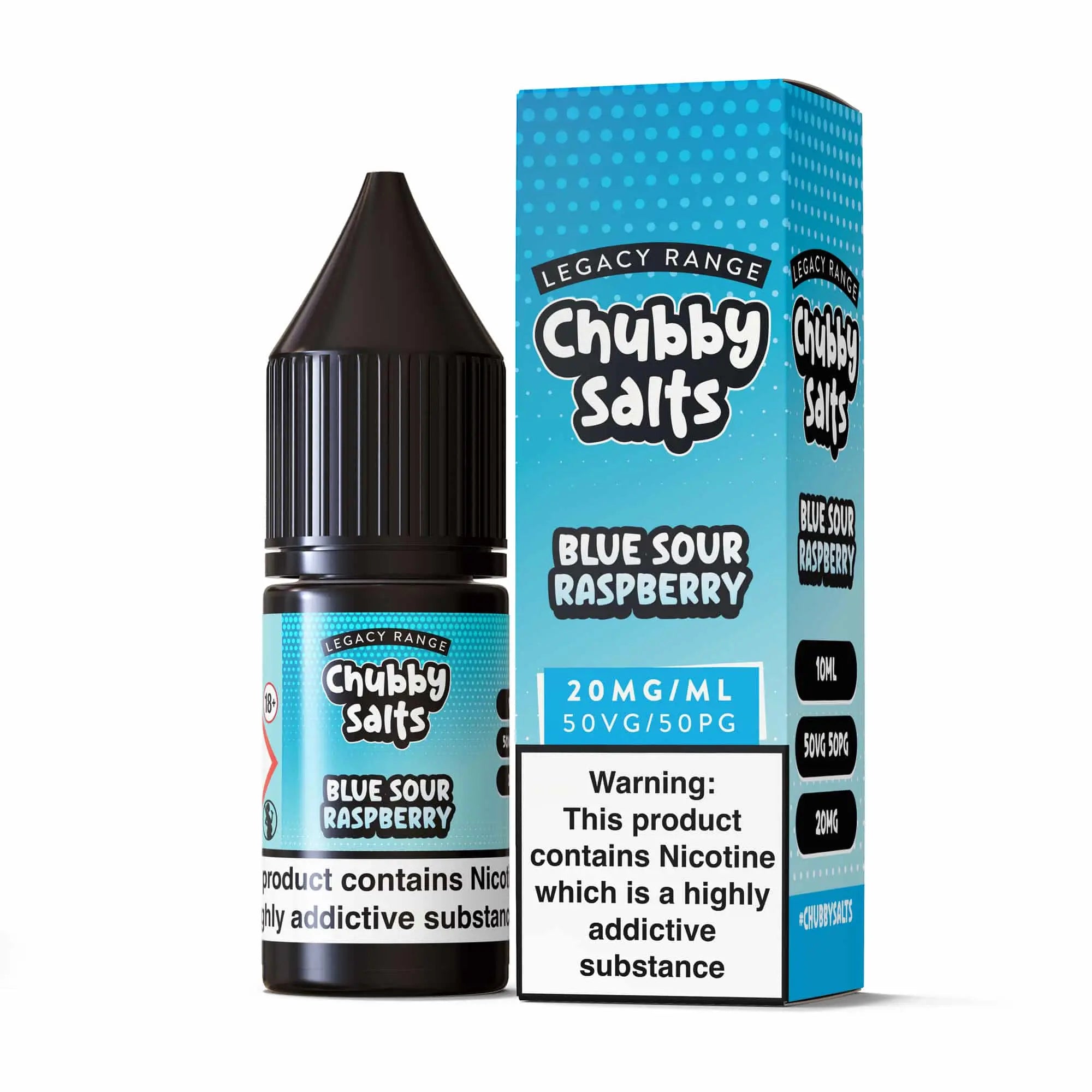 Blue Sour Raspeberry Chubby Salts Chubby Salts