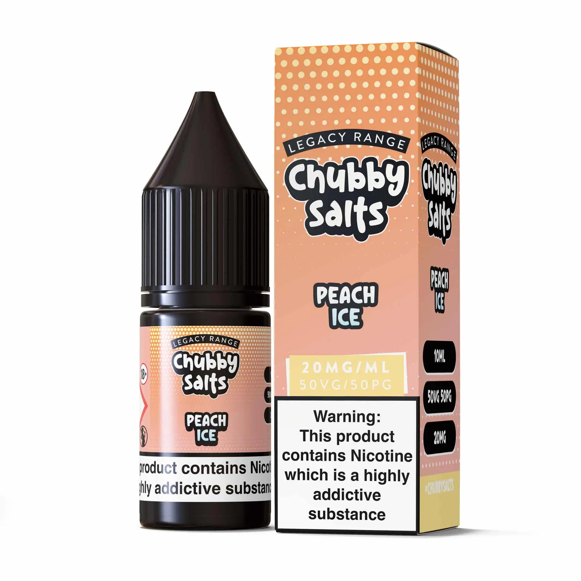 Peach Ice Chubby Salts Chubby Salts