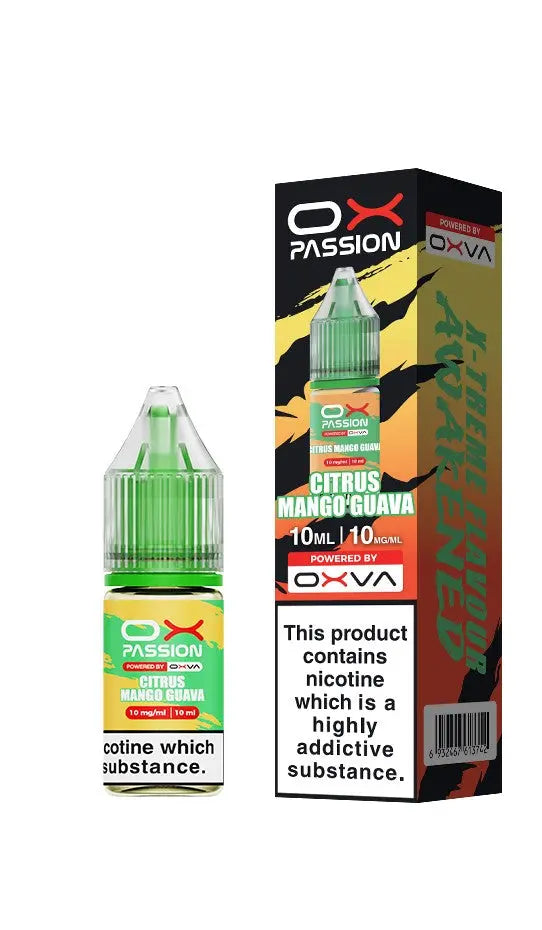 Citrus Mango Guava Ox Passion Nic Salts By OXVA OX PASSION