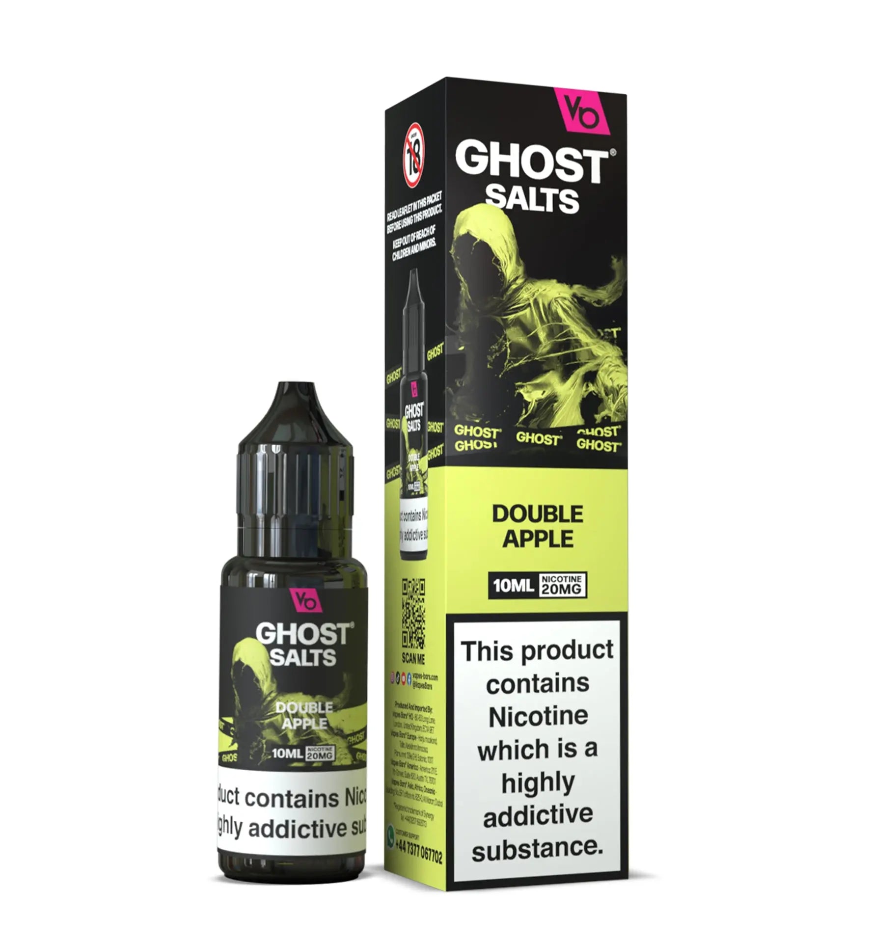 Double Apple Ghost Salts Nic Salts Ghost Salts