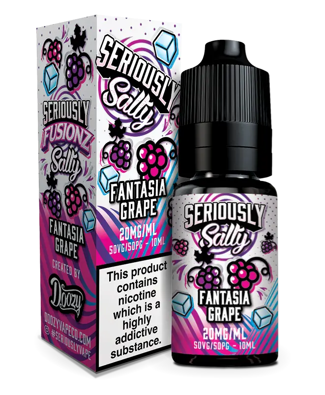 Fantasia Grape Seriously Fusionz Nic salts Doozy