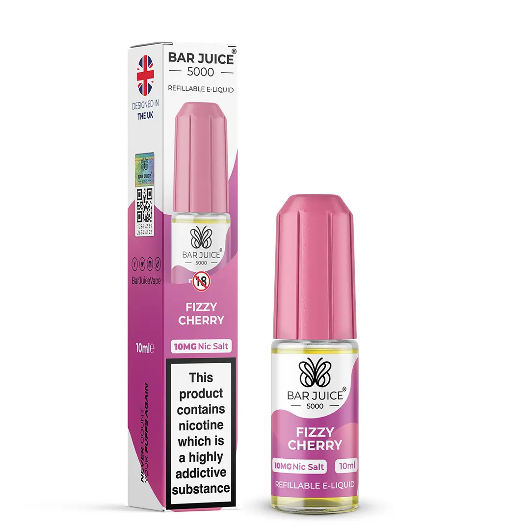 Fizzy Cherry Bar Juice 5000 Nic Salts Bar Juice