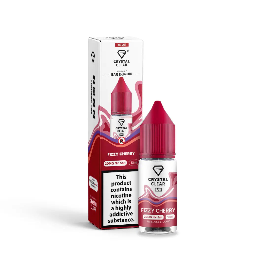 Fizzy Cherry Crystal Clear - Bar Nic Salts Crystal Clear