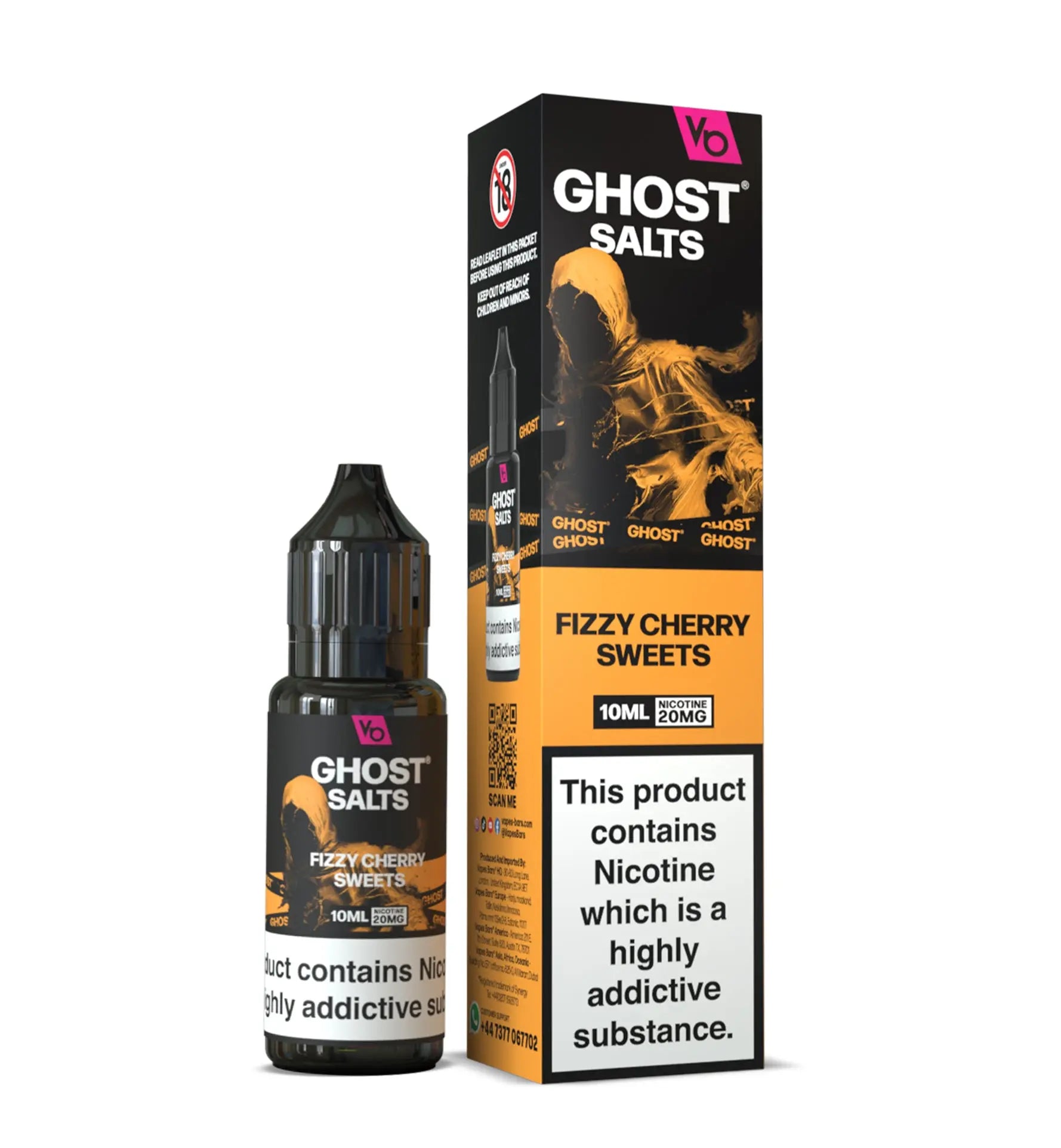 Fizzy Cherry Sweets Ghost Salts Nic Salts Ghost Salts