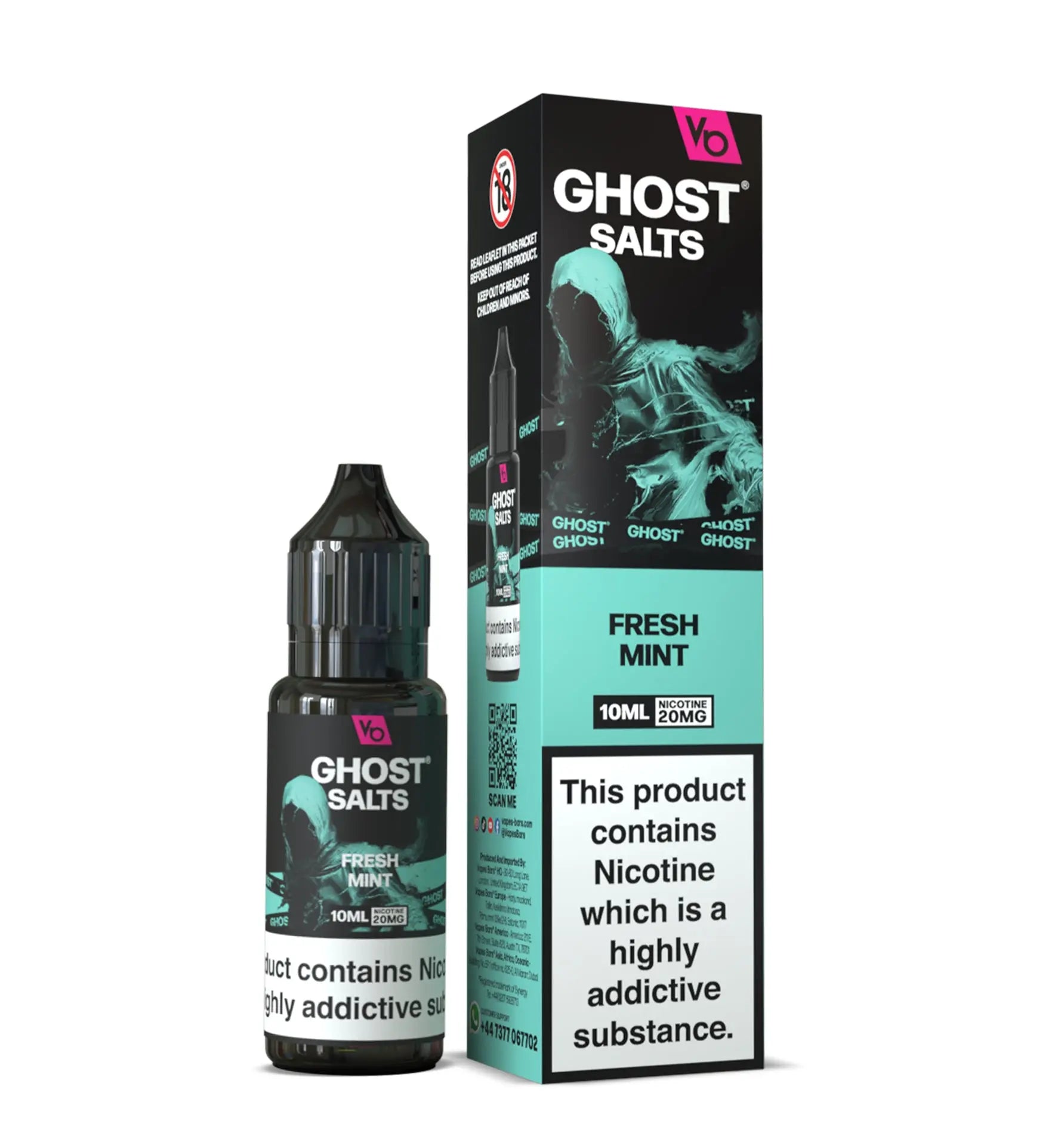 Fresh Mint Ghost Salts Nic Salts Ghost Salts