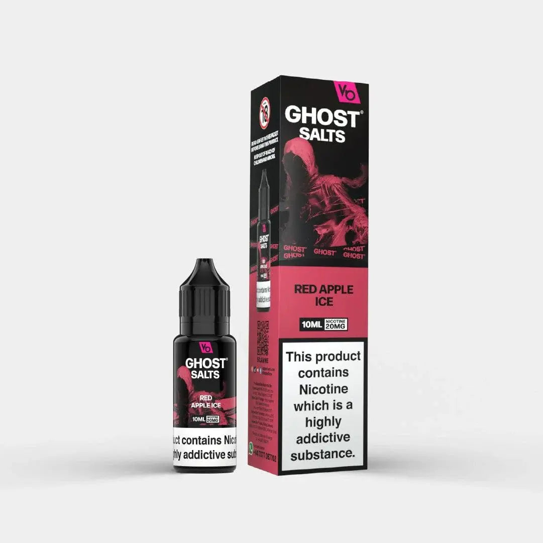Red Apple Ice Ghost Salts Nic Salts Ghost Salts