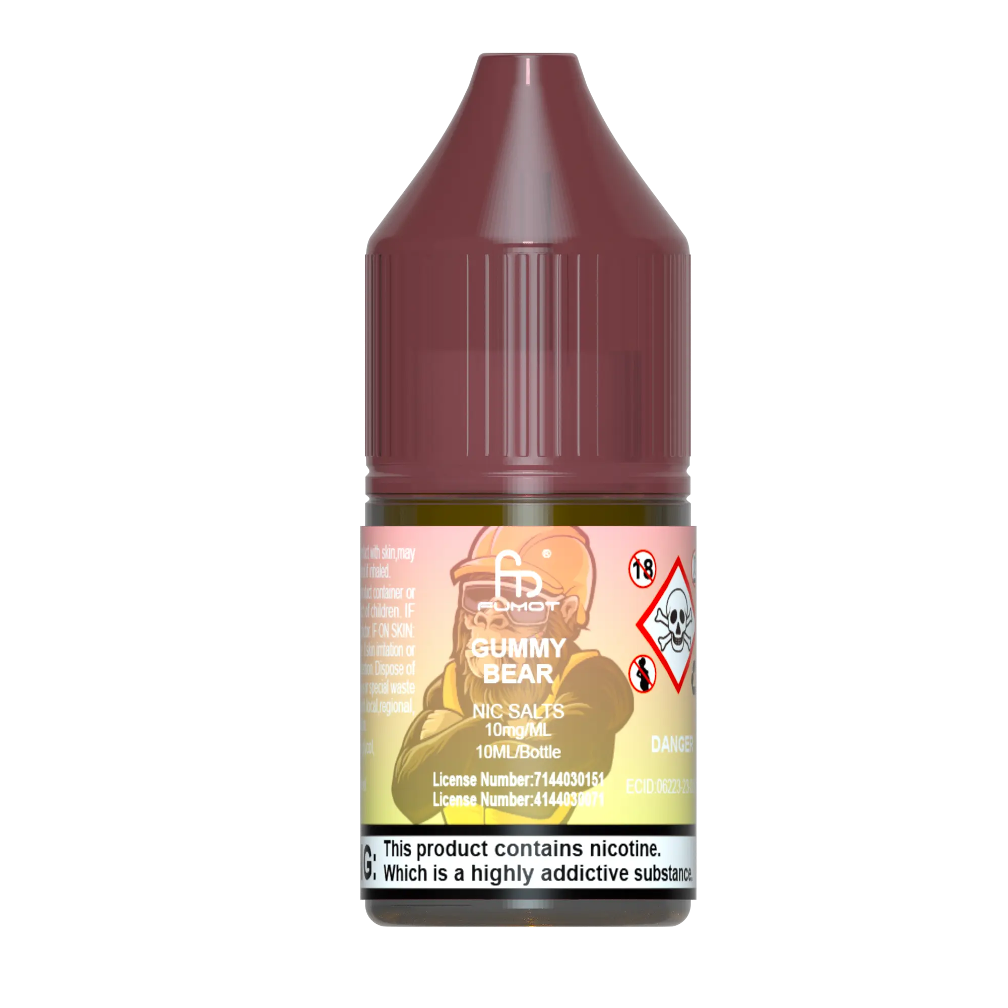 Gummy Bear R and M Nic Salts - Fumot R&M