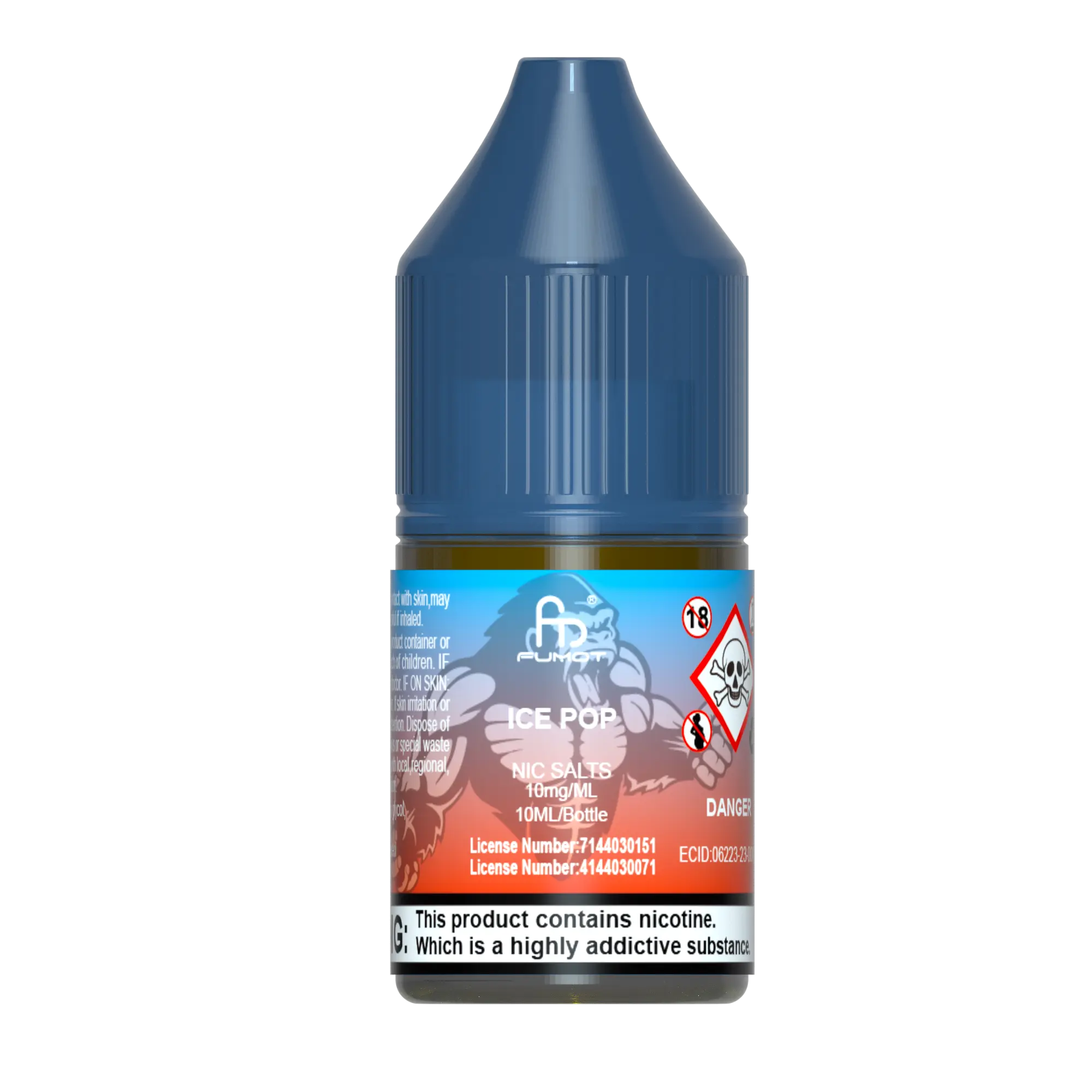 Ice Pop R and M Nic Salts - Fumot R&M