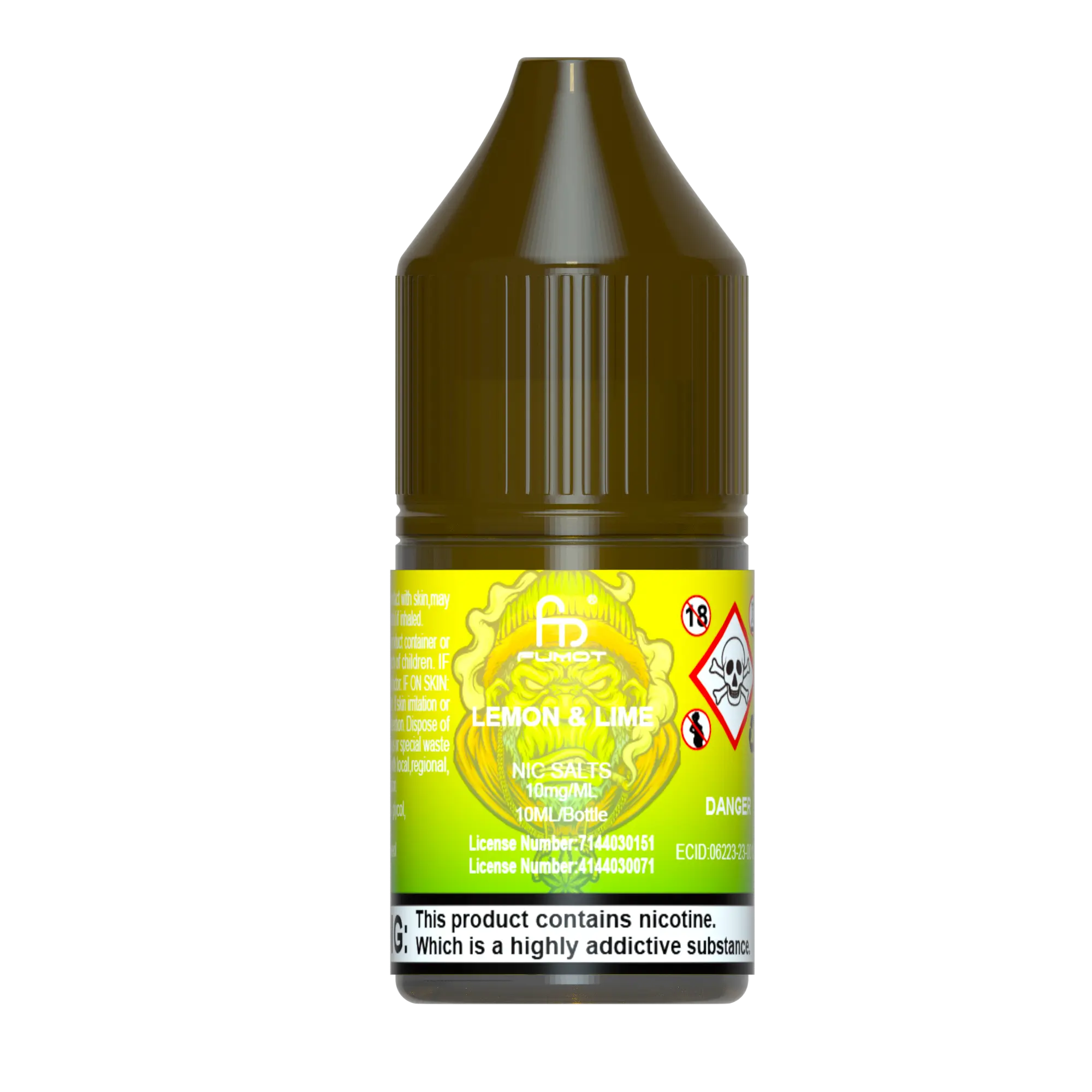 Lemon Lime R and M Nic Salts - Fumot R&M