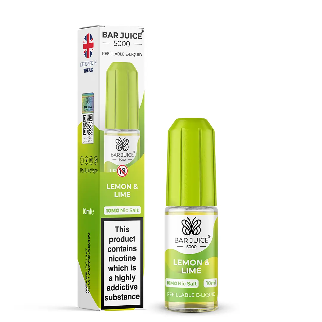 Lemon Lime Bar Juice 5000 Nic Salts Bar Juice