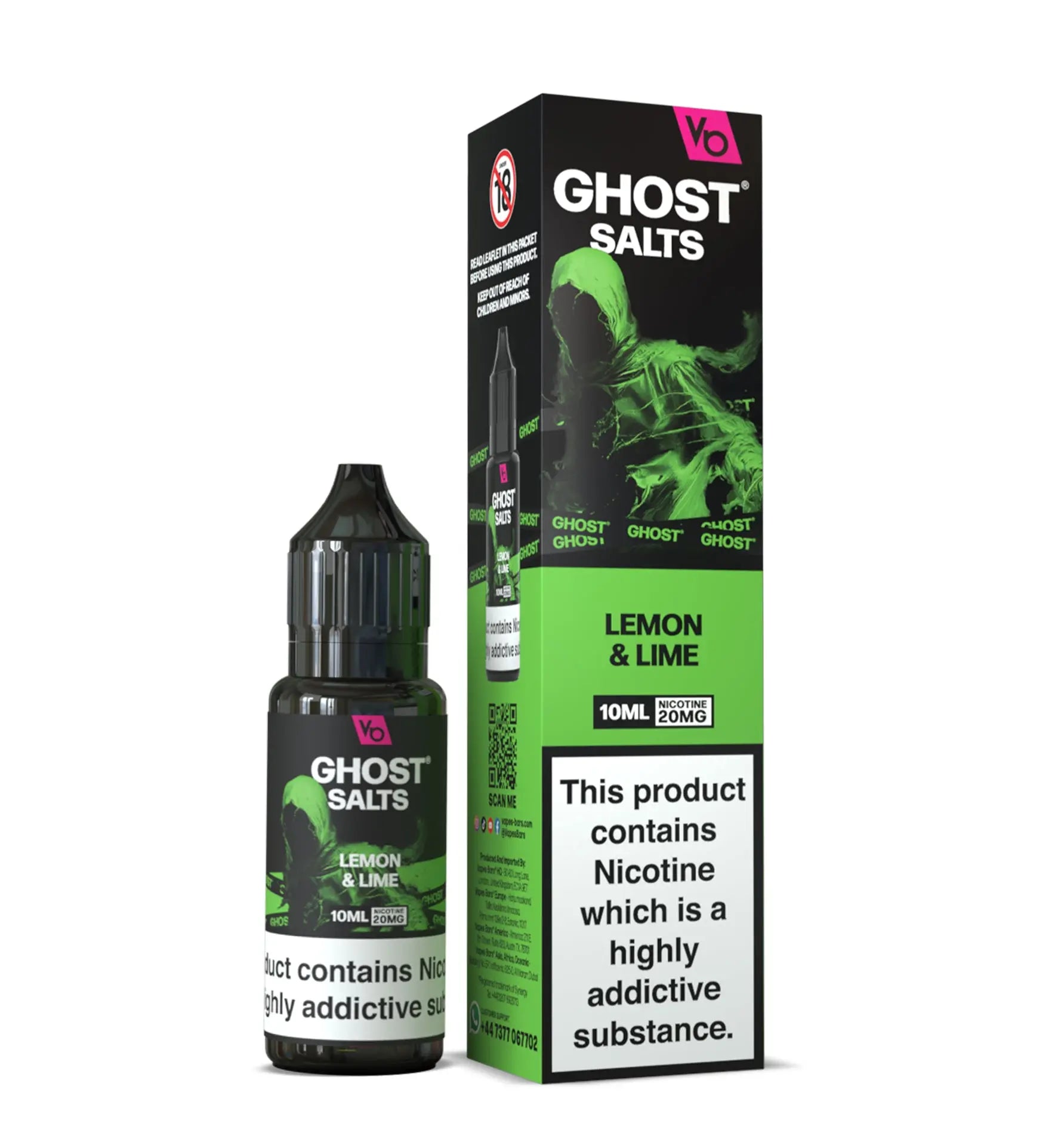 Lemon Lime Ghost Salts Nic Salts Ghost Salts