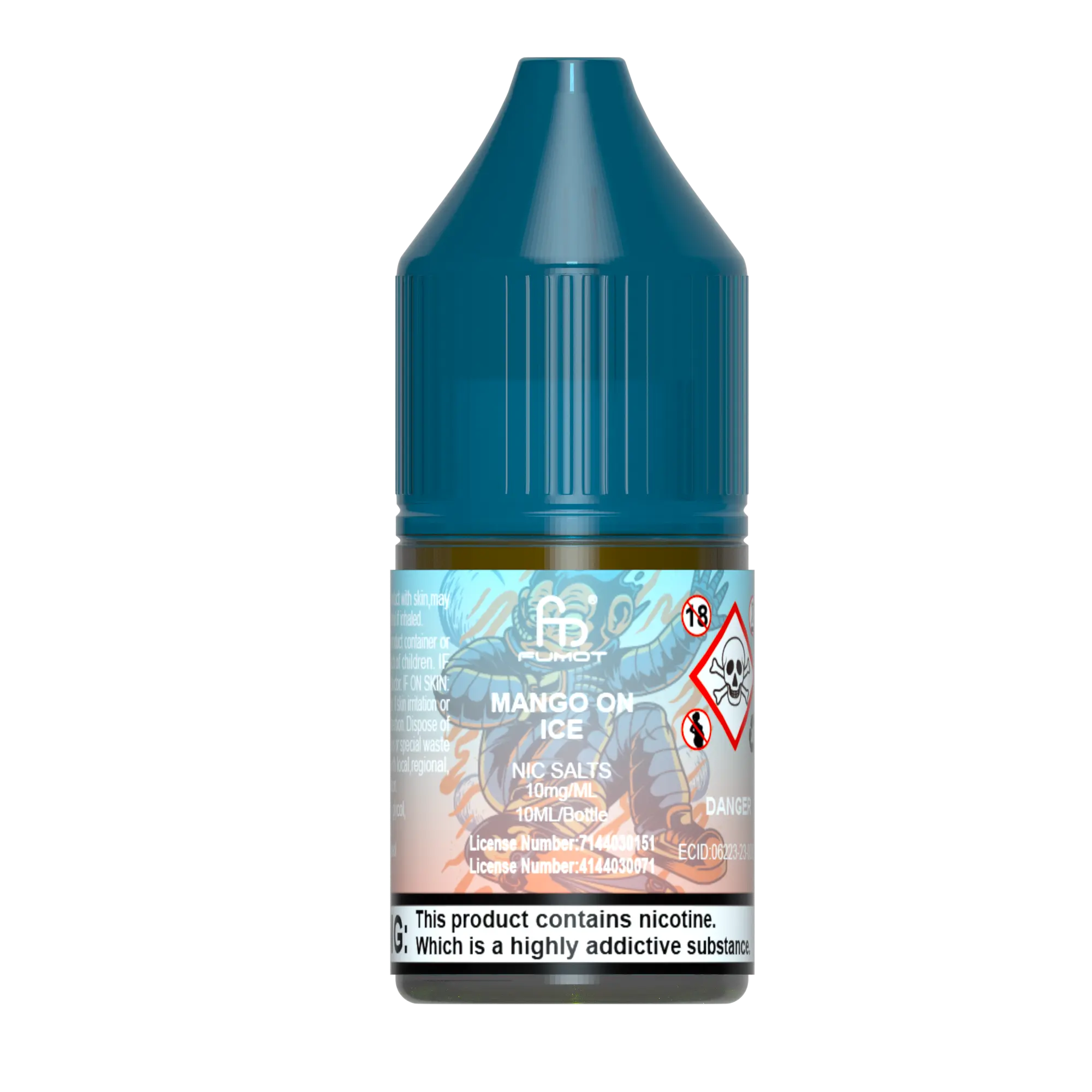 Mango On Ice R and M Nic Salts - Fumot R&M