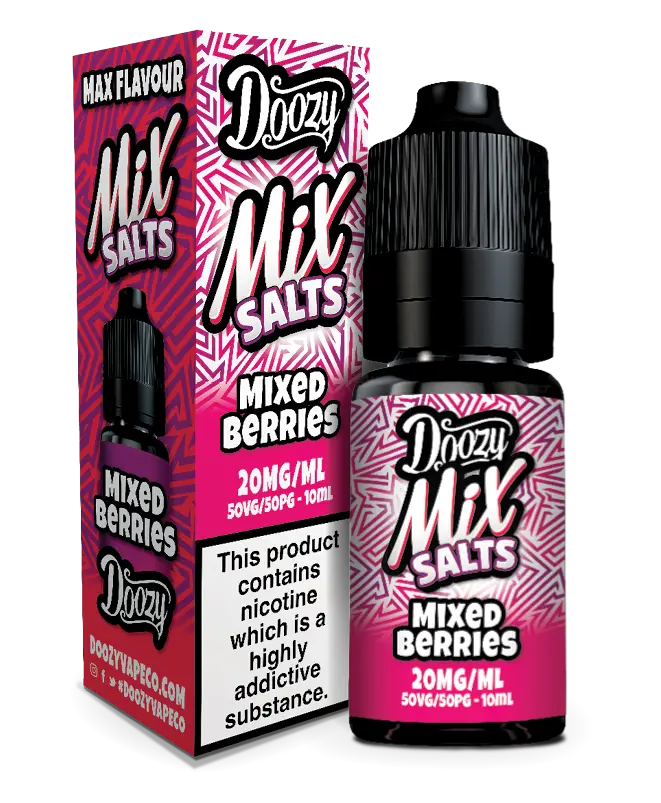 Mixed Berries Doozy Mix Salts Doozy