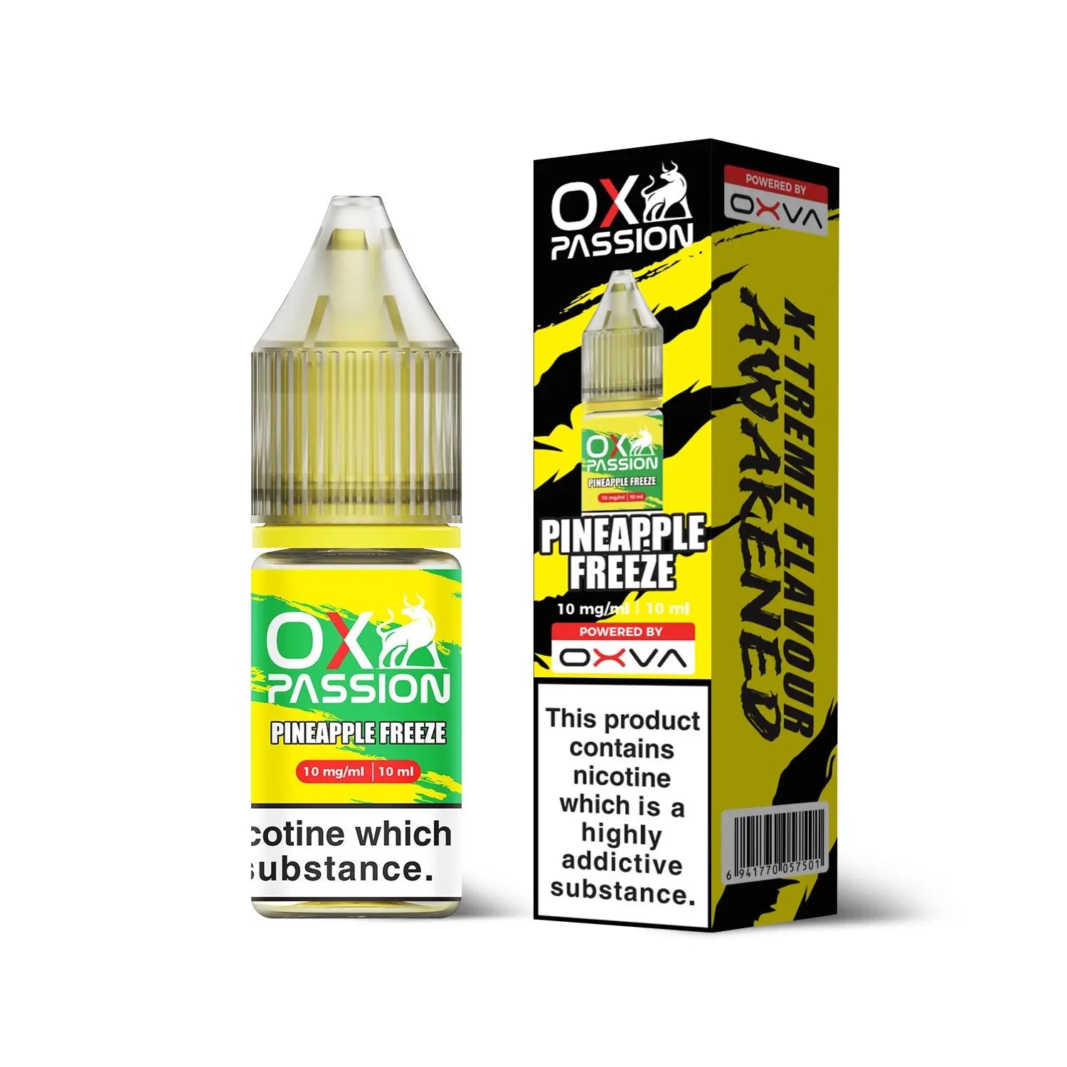Pineapple Freeze Ox Passion Nic Salts By OXVA OX PASSION
