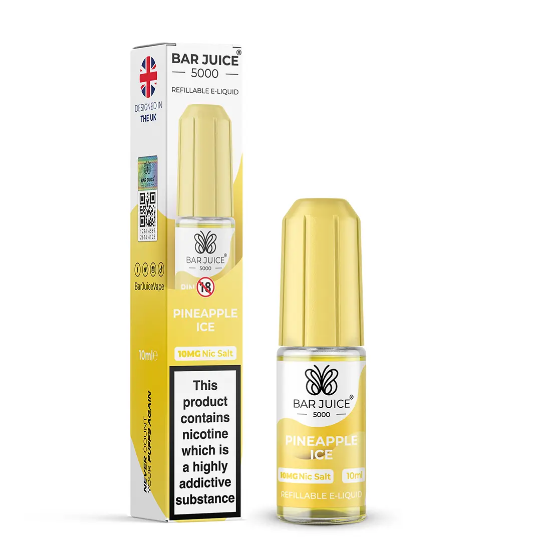 Pineapple Ice Bar Juice 5000 Nic Salts Bar Juice