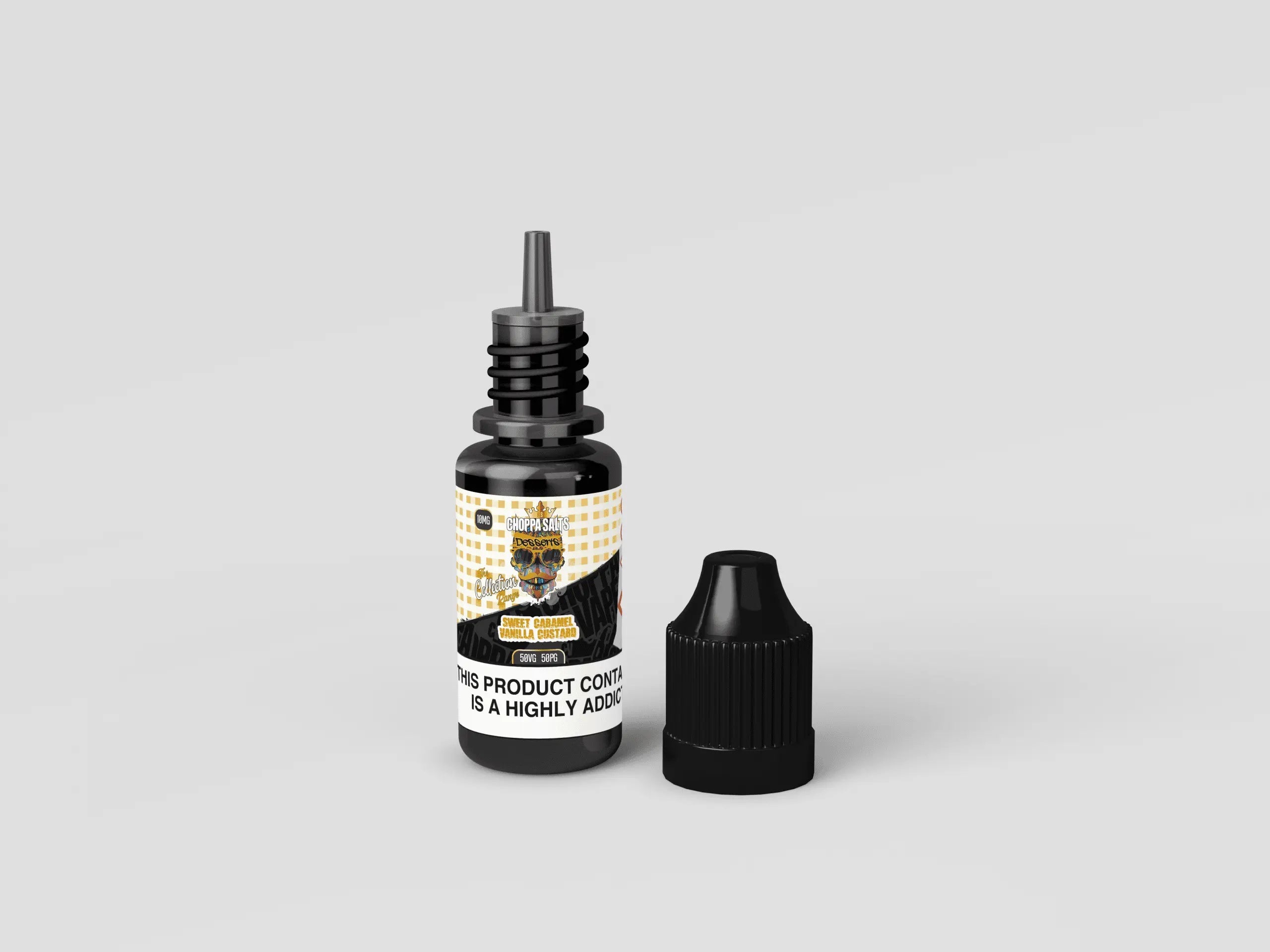 Sweet Caramel Vanilla Custard CHOPPA SALTS Choppa Vapes