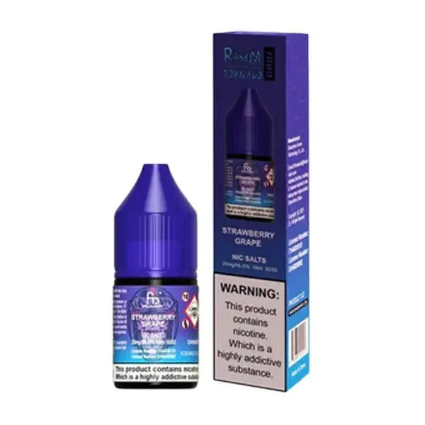 Strawberry Grape R and M Nic Salts - Fumot R&M