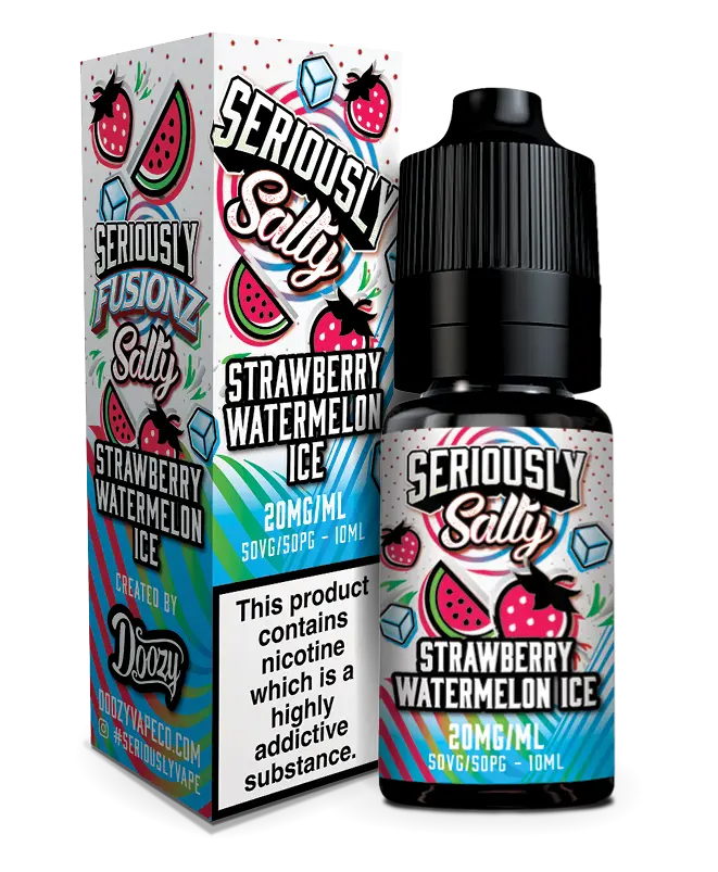 Strawberry Watermelon Ice Seriously Fusionz Nic salts Doozy