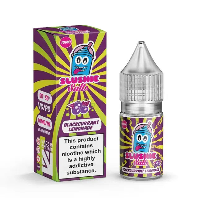 Blackcurrant Lemonade By Slushie Nic Salts Slushie Salts