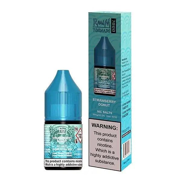 Strawberry Doughnut R and M Nic Salts - Fumot R&M