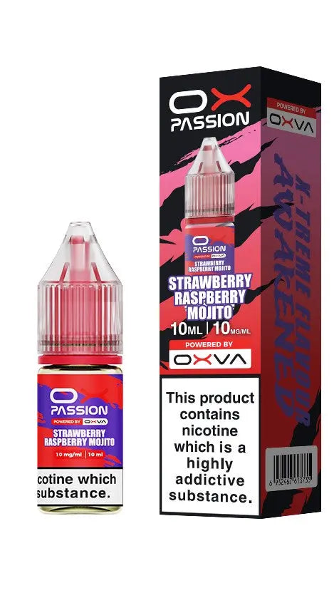 Strawberry Raspberry Mojito Ox Passion Nic Salts By OXVA OX PASSION