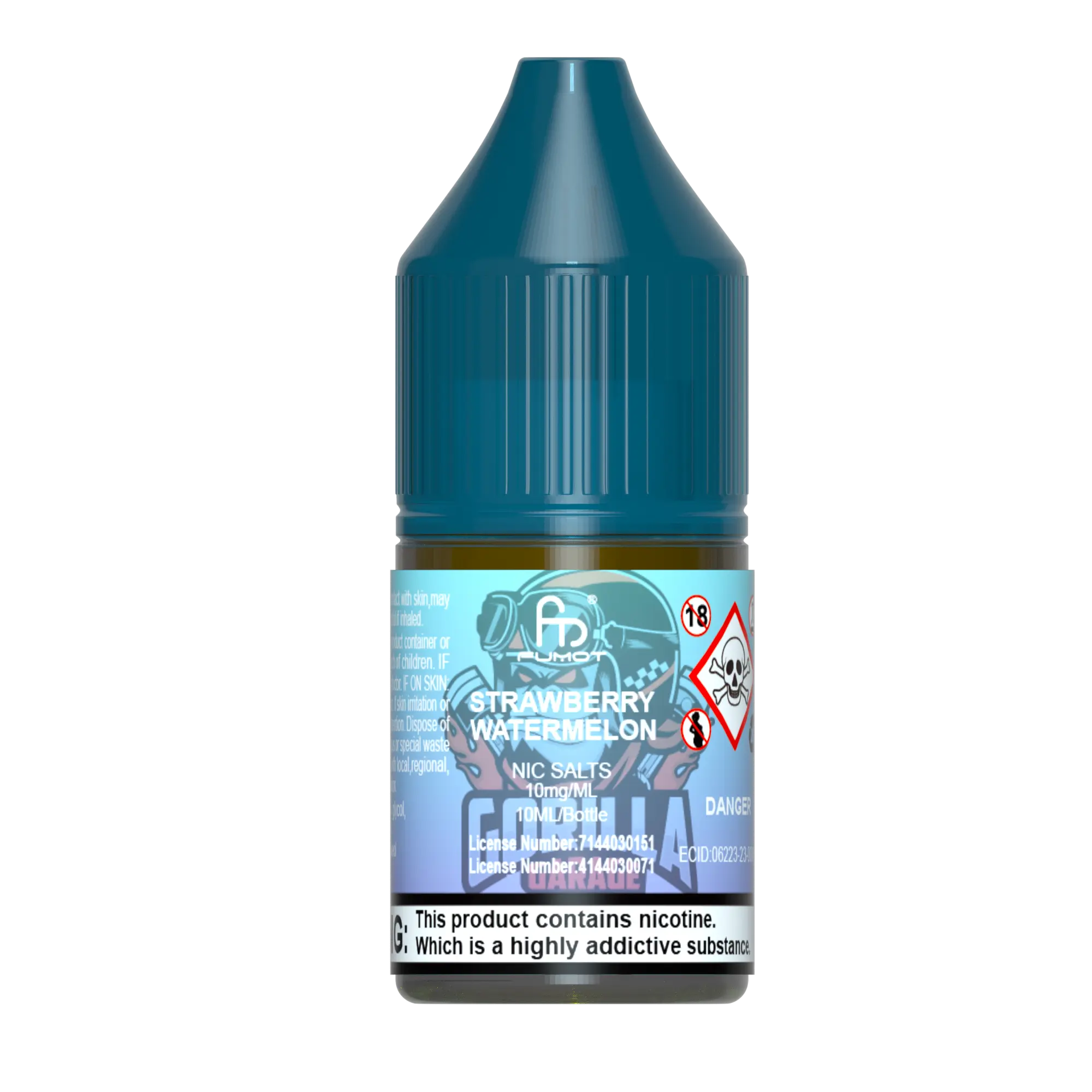 Strawberry Watermelon R and M Nic Salts - Fumot R&M
