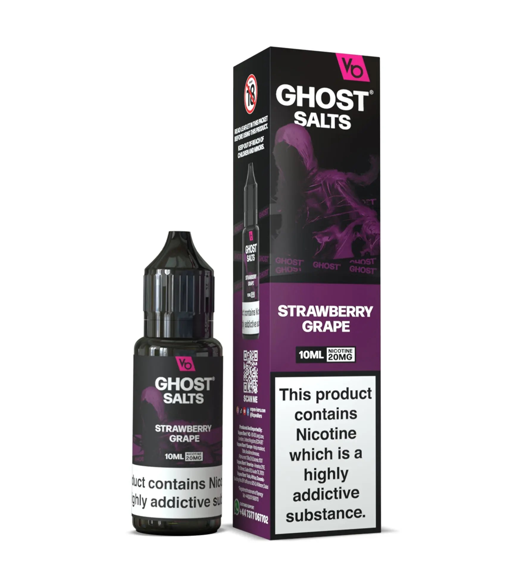 Strawberry Grape Ghost Salts Nic Salts Ghost Salts