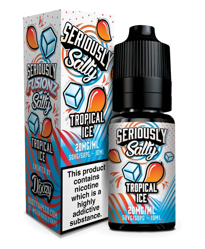 Tropical Ice Seriously Fusionz Nic salts Doozy