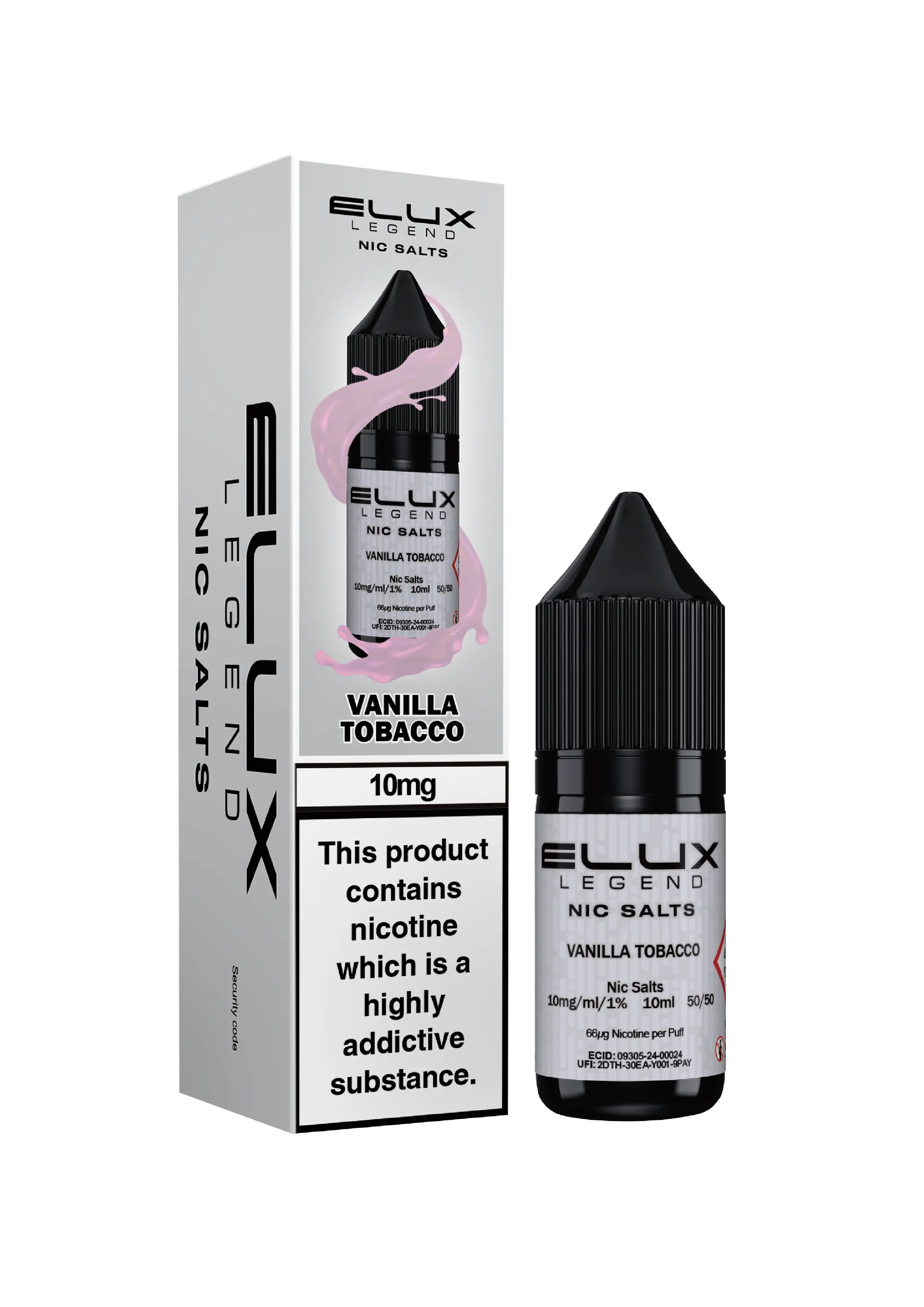 Vanilla Tobacco ELUX Legend Nic Salts Elux