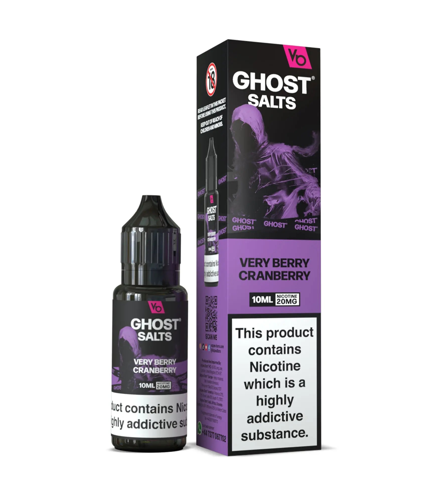 Very Berry Cranberry Ghost Salts Nic Salts Ghost Salts