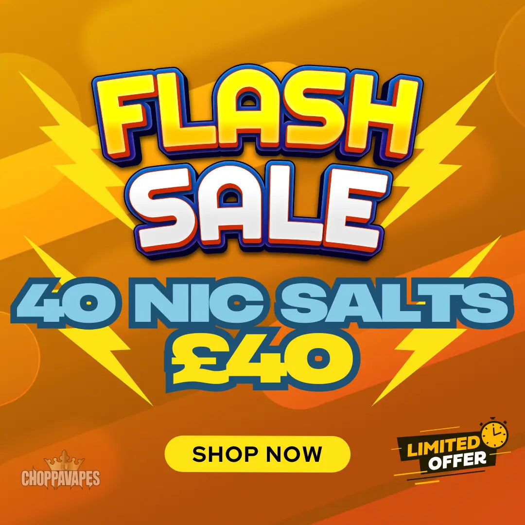 40 Nic Salts for £40 Choppa Vapes