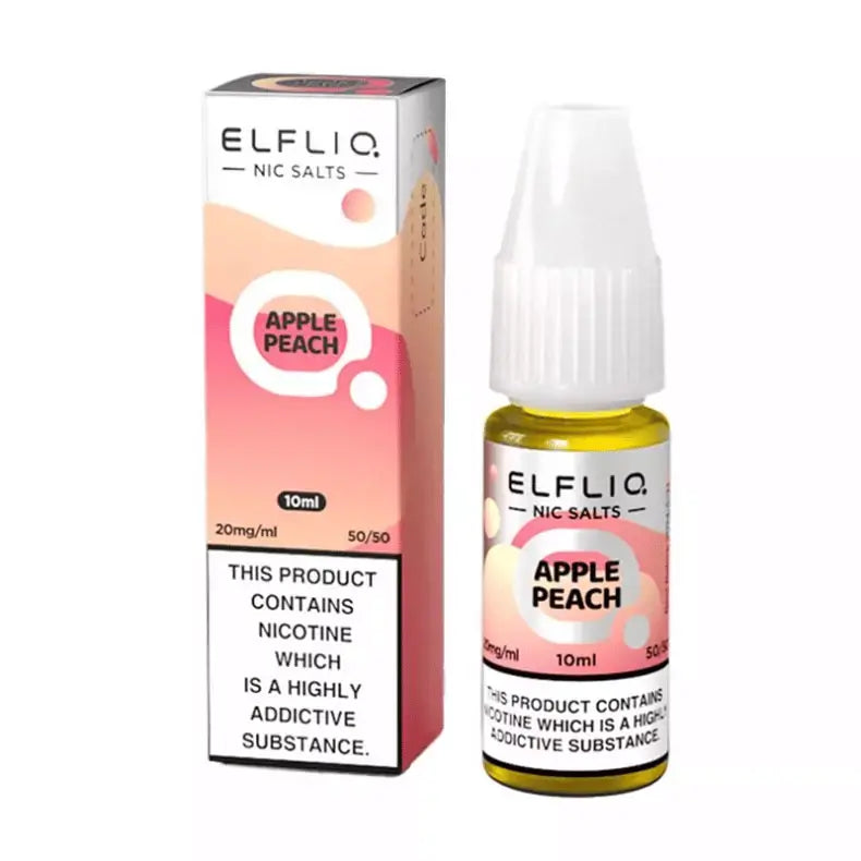 Apple Peach Elf Bar ELFLIQ - Nic Salts Elfliq