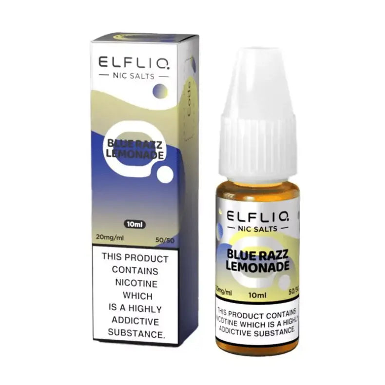 Blue Razz Lemonade Elf Bar ELFLIQ - Nic Salts Elfliq