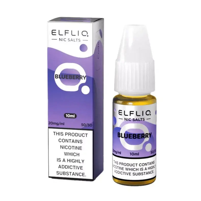 Blueberry Elf Bar ELFLIQ - Nic Salts Elfliq