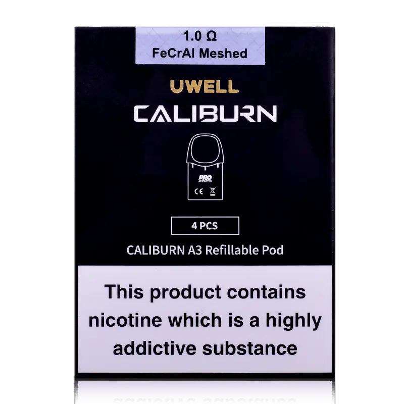 Caliburn A3 Replacement Pods By Uwell 4 Pack Uwell